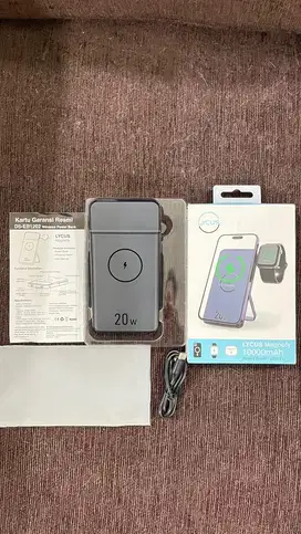 Powerbank LYCUS Magnofy Wireless Power Bank 10.000 mAh