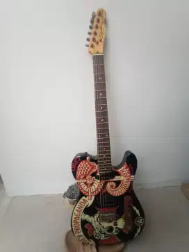 Gitar squier tele obey propaganda