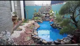 Kolam ikan Alami batu blondos