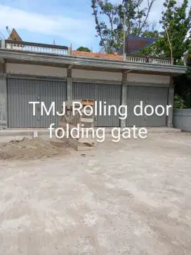 Rolling door folding gate baru servis tukar tambah
