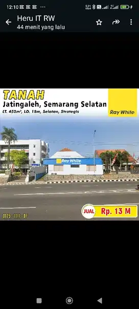 Tanah Jatingaleh Semarang