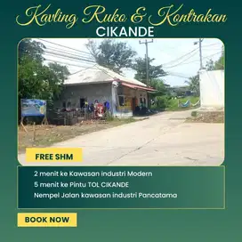 Tanah Kavling Ruko Cikande