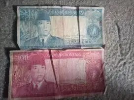 uang kuno gambar soekarno