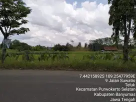 Tanah kosong buat gudang Teluk dekat terminal Purwokerto