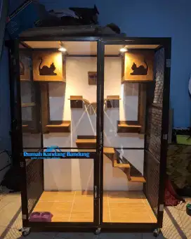 Kandang Kucing Anjing Burung Alumunium Bandung