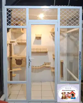catroom Kandang Kucing Premium