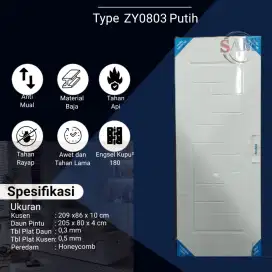 PINTU RUMAH PLAT BAJA