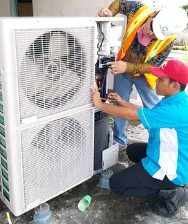 SERVICE AC CUCI AC BERGARANSI