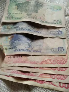 jual uang kertas kuno