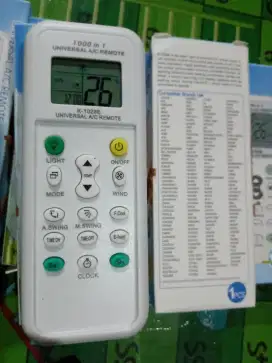 Remote AC universal