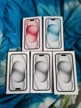 iPhone 15 128GB New BNIB Garansi Resmi
