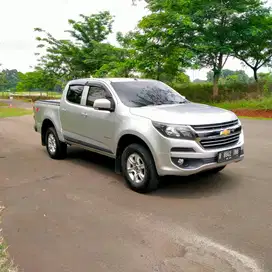 CHEVROLET COLORADO DC DOUBLE CAB Z71 2.5L LT 2019NIK 2018 KM 74RB ASLI