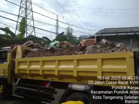 Jasa pengurugan dan buang puing