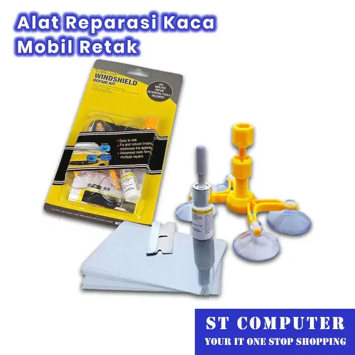 Alat Reparasi Kaca Mobil Retak