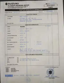 Biro jasa pengurusan faktur sertifikat from a SPH untuk mobil/motor