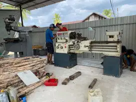 MESIN BUBUT C6240A1 & MESIN MILLING BRIDGEBORT