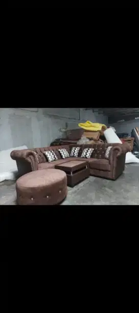 Sofa sudut donat