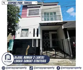 DIJUAL CEPAT MURAH 2 LANTAI CLUSTER SERPONG PARK -MR35