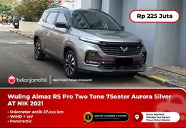 [LOW KM] Wuling Almaz RS Pro Two Tone 7Seater AT Panoramic NIK 2021