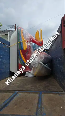Siapkirim!! perahu bebekkan burung pelikan/perahu wisata danau!