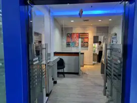 SEWA RUANG KANTOR UNTUK BANK DI SUDIRMAN 32M2 FURNIAH 506K NEGO