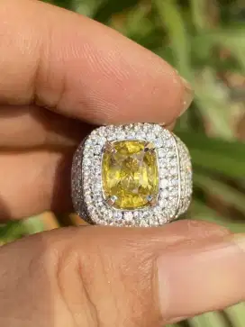 Cincin Permata Chrysoberyl