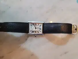 FS: Jam Cartier Tank XL Must Steel Original