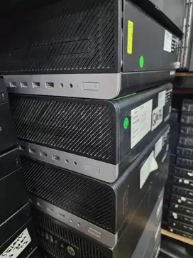 MURAH PC HP DESKTOP CORE i5 GEN 8Th RAM 8GB SSD 256GB BAGUS A-NGC