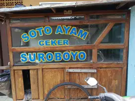 Di Jual Gerobak Usaha bekas soto