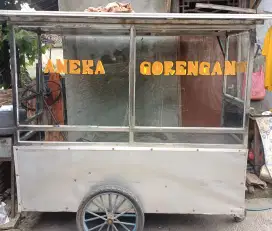 Gerobak bekas siap pakai