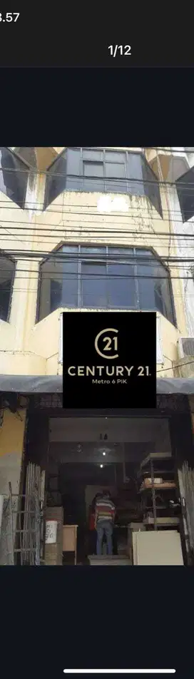 Dijual Ruko Lokasi Strategis di Jl. KH Mansyur,  Jakarta Pusat