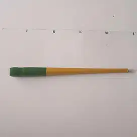 Batang Kayu untuk Fountain Pen jadul vintage – Warna Hijau kuning 15cm