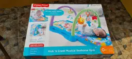Mainan fisher price kick and crawl