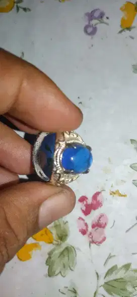 Cincin Biru Sapphire