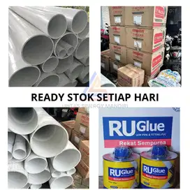 READY PIPA PVC DAN SAMBUNGAN