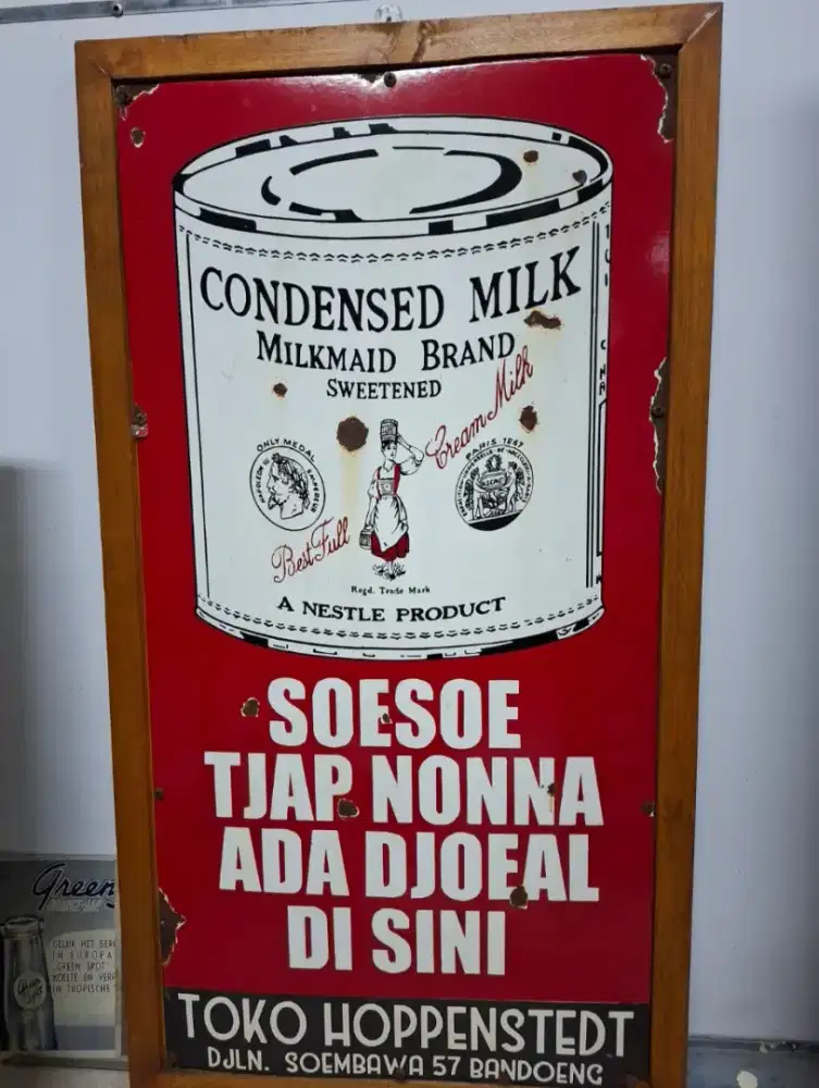 ENAMEL CONDENSED MILK REPRO