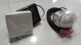 Antenna GPS dan monitor wind speed clipper