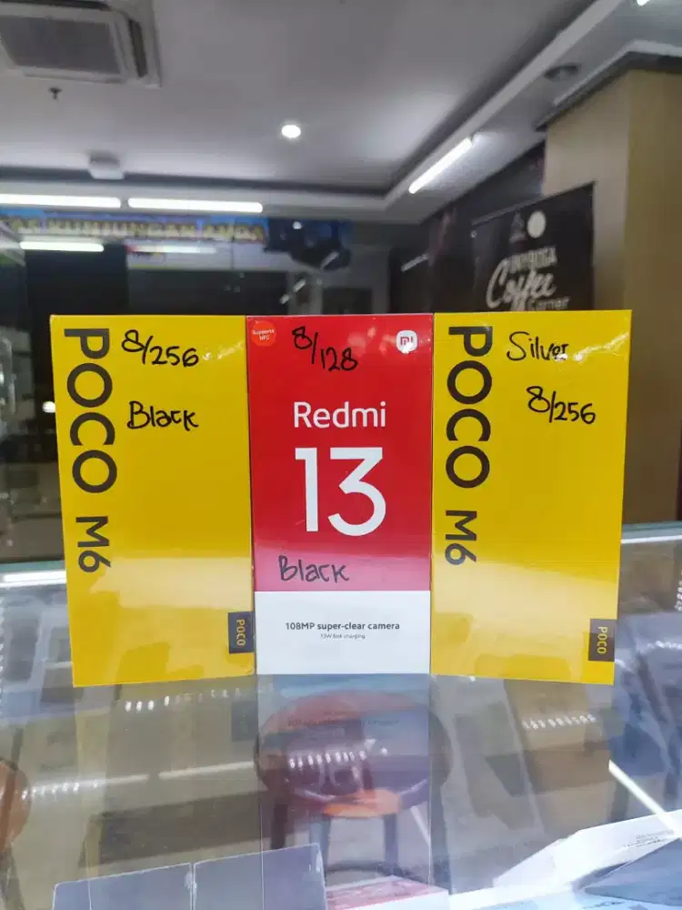 Xiaomi redmi 13 ram 8gb setara poco M6 resmi