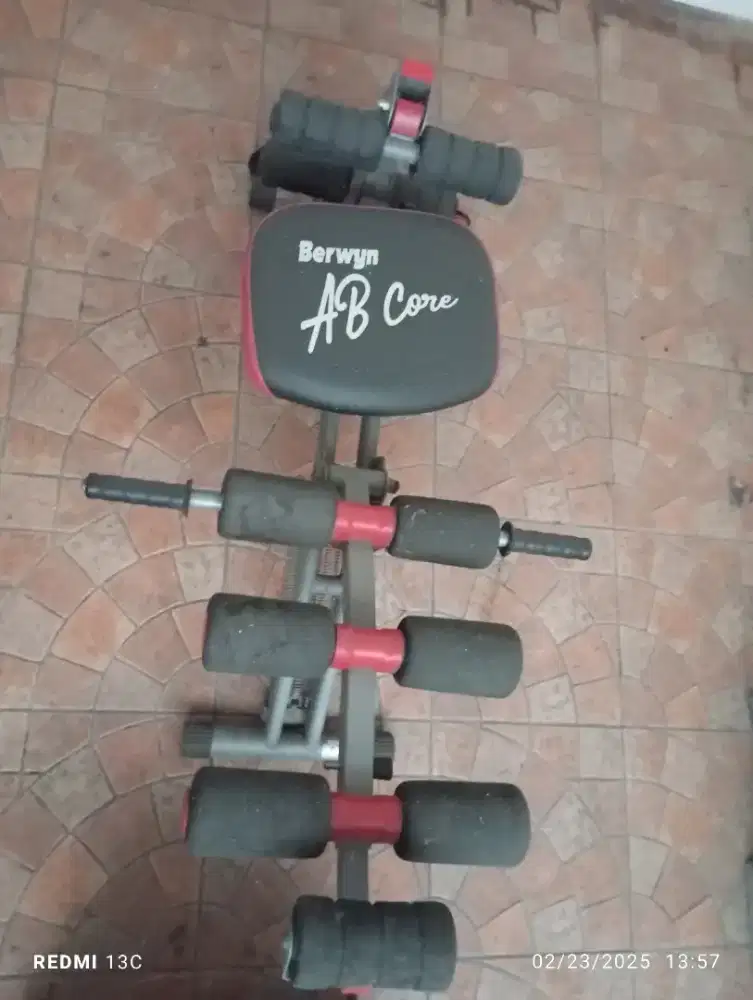 Alat fitness dipakai hanya sekali saja