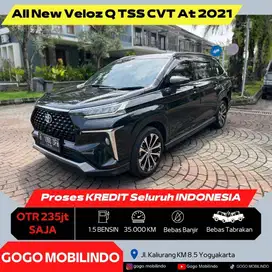 [Km35rb] All New Veloz Q TSS CVT Matic 2021 ISTIMEWA Kredit Murah