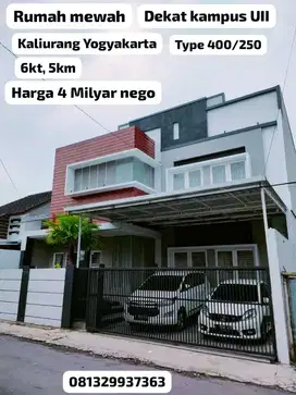 rumah mewah dekat kampus UII Jogja