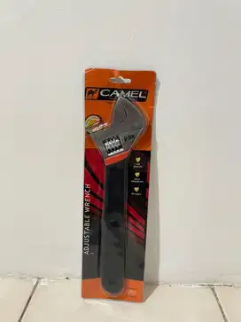 Kunci Inggris CAMEL 12 Inch Gagang Lapis Karet Anti Slip