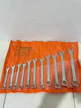 Diamond Kunci Ring Pas 8-22 Mm Set 11 Pcs Ring-Pas