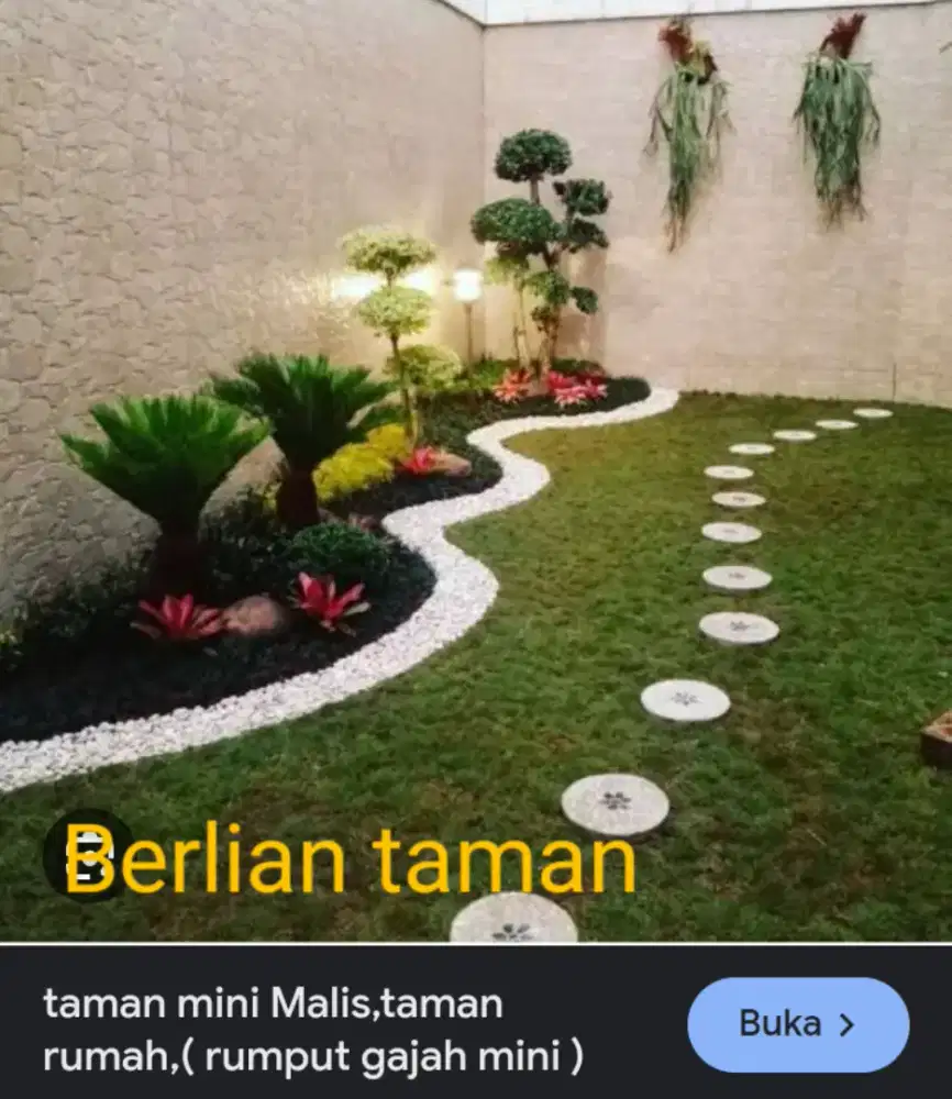 Jasa pembuat taman