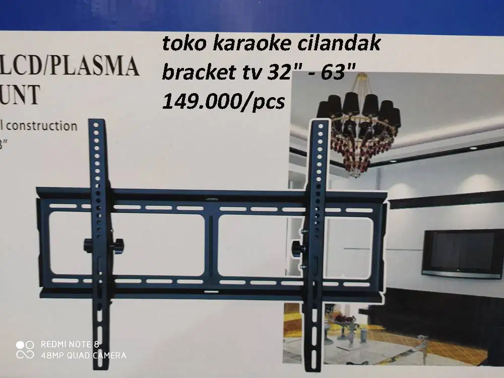 bracket tv 140 ribu bisa untuk 63