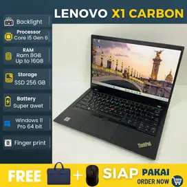 Lenovo Thinkpad X1 Carbon Intel Core i5 gen 6 Ram 8GB SSD 256GB Window