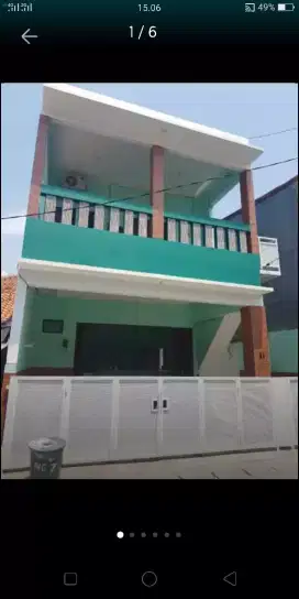 kamar kontrakan bekas cafe