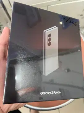 samsung Z Fold 6 5g ram12/256gb new garansi resmi sein ready