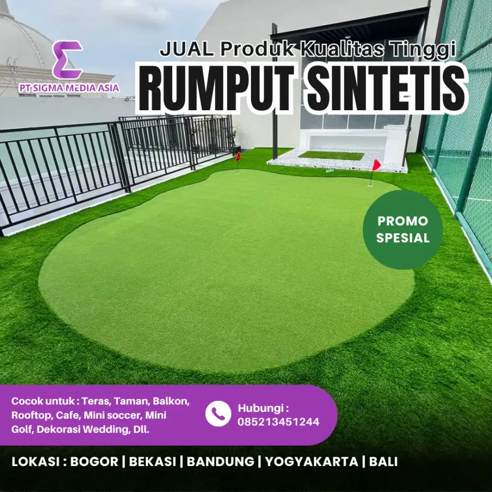 Jual Rumput Sintetis Buat Mini Golf