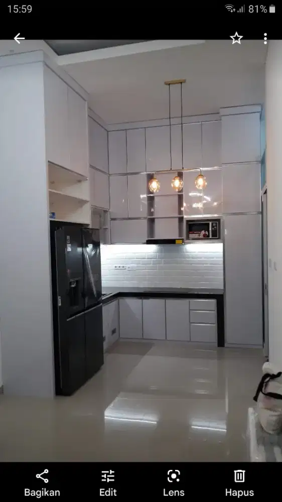 Jual kichen sed finising hpl